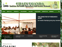 Tablet Screenshot of chainuganda.org